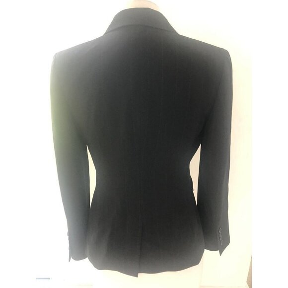 Ann Taylor Petite Size Size 4P Two Button Pinstripe Blazer - Picture 4 of 6